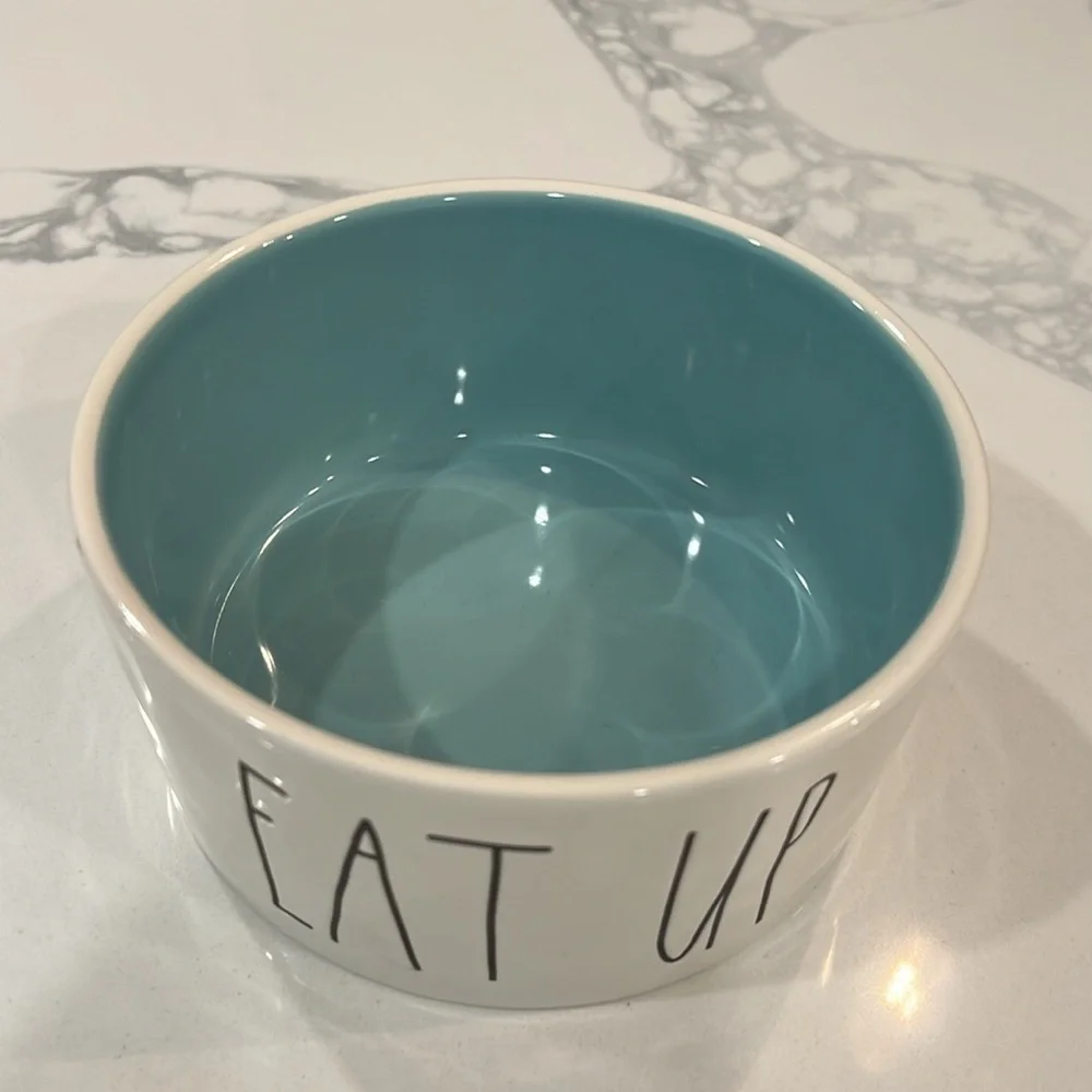 🐾Cute. Rae Dunn EAT. UP. 🐾🐾Bowl...